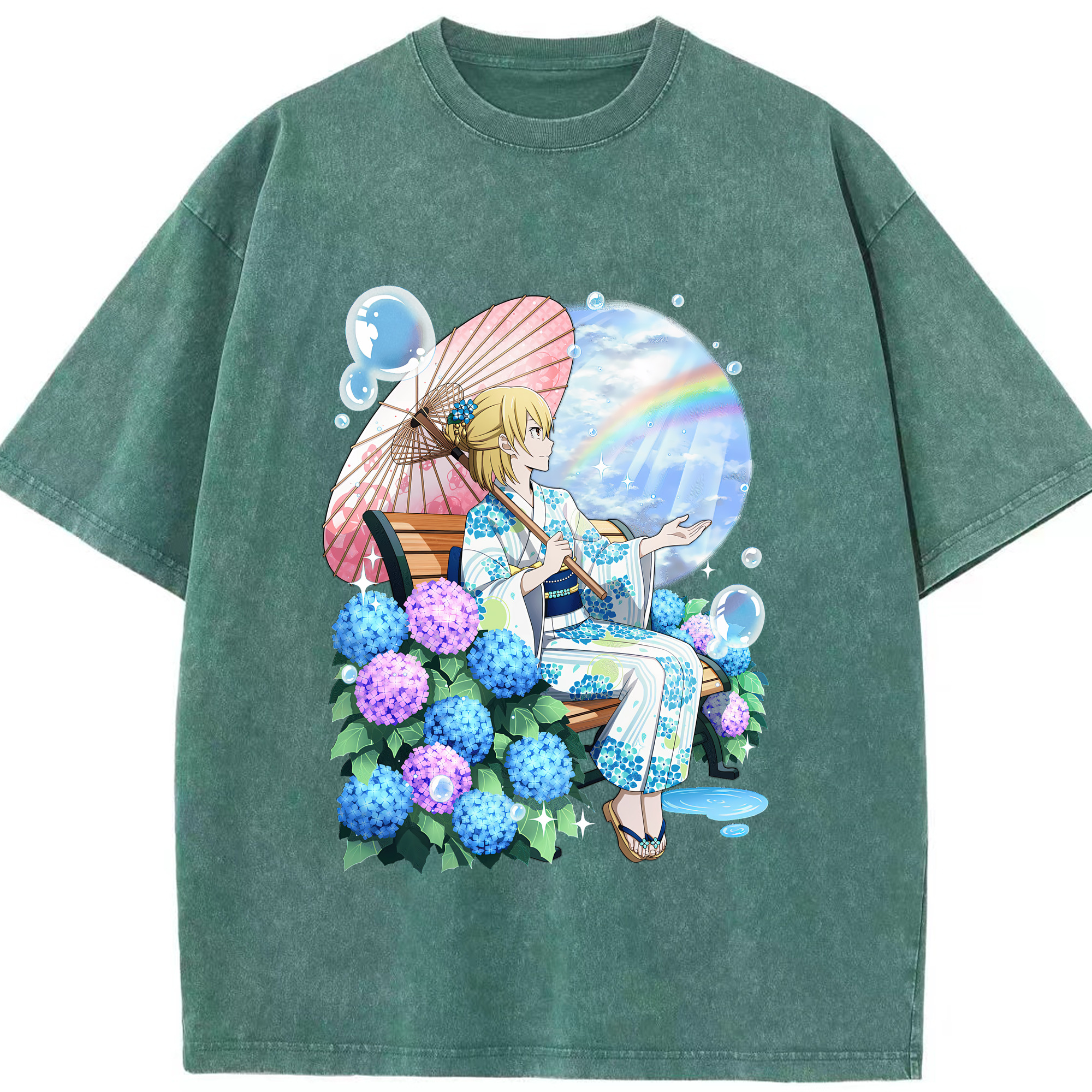 （画像用） 文豪ストレイドッグス Bungo Stray Dogs 綿100% ヴィンテージ風 半袖Tシャツ（フロントプリント）